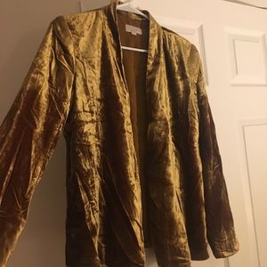 LOFT Gold Blazer